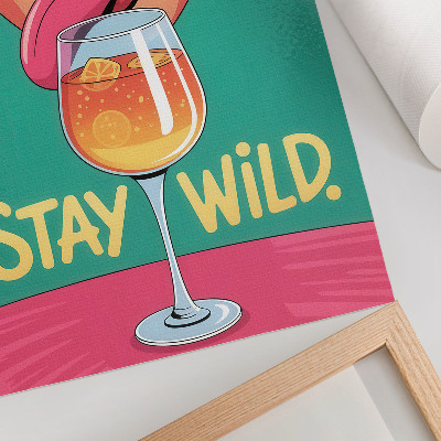 Kunstdruck leinwand Intensive Farben, positive Atmosphäre, Pop-Art, Ausdrucksstärke