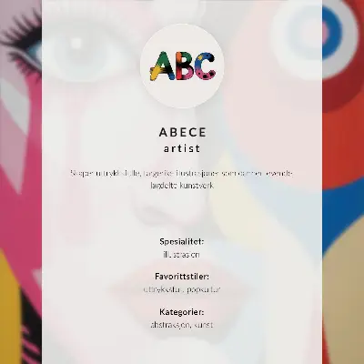 Kunstdruck auf Leinwand Pilzgeometrie mit modernem Text