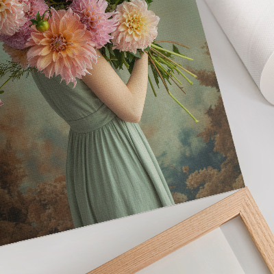 Wandposter Pastellblumen, Natur, Boho-Eleganz, Harmonie