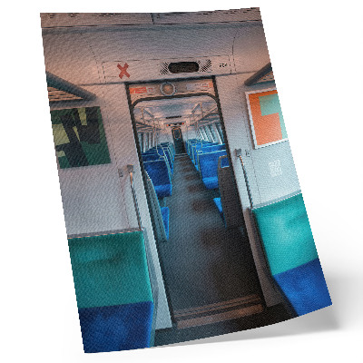 Poster Moderne geometrische Innenarchitektur harmonisch