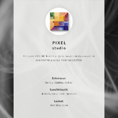 Poster Bunte Blumen, moderner Stil, fröhliche Atmosphäre