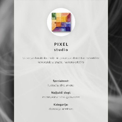 Poster Bunte Blumen, moderner Stil, fröhliche Atmosphäre