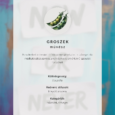 Poster Dynamische Farben. Inspirierender Text. Modernes Flair.