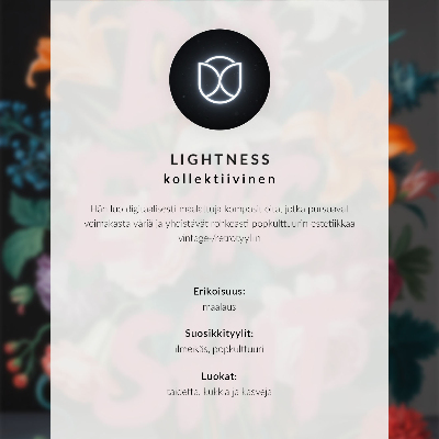 Kunstdruck leinwand Leuchtende Inschrift auf einem Hintergrund aus bunten Blumen