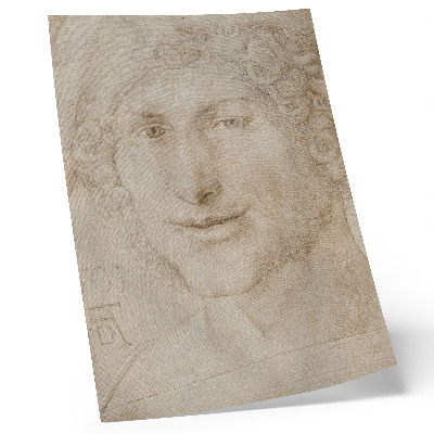 Poster Kopf eines jungen Mannes (1503) von Albrecht Dürer