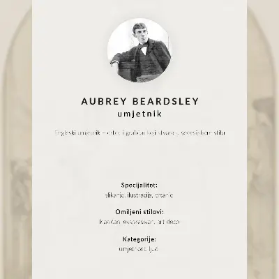 Kunstdruck auf Leinwand Die Untersuchung des Herolds basierend auf Aristophanes' Lysistrata von Aubrey Beardsley