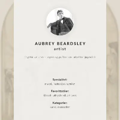 Kunstdruck auf Leinwand Die Untersuchung des Herolds basierend auf Aristophanes' Lysistrata von Aubrey Beardsley