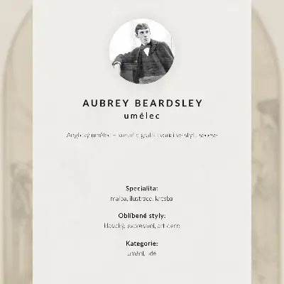 Kunstdruck auf Leinwand Die Untersuchung des Herolds basierend auf Aristophanes' Lysistrata von Aubrey Beardsley