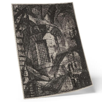 Kunstdruck leinwand Der runde Turm (1780er Jahre) – Giovanni Battista Piranesi