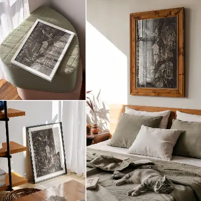 Kunstdruck auf Leinwand der runde Turm aus den 1780er Jahren von Giovanni Battista Piranesi