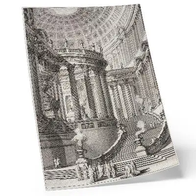 Wandposter Alter Tempel von Giovanni Battista Piranesi