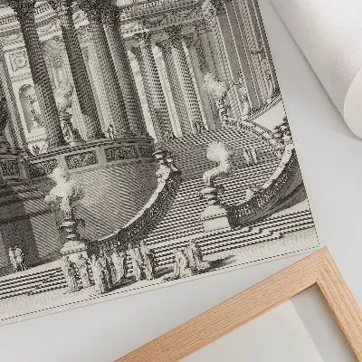 Wandposter Alter Tempel von Giovanni Battista Piranesi