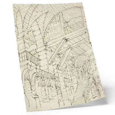 Kunstdruck auf Leinwand Architekturstudien von Giovanni Battista Piranesi