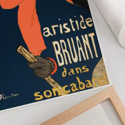 Kunstdruck Die Botschafter von Aristide Bruant im Kabarett 1892 von Henri de Toulouse-Lautrec