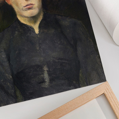 Kunstdruck leinwand Carmen (ca. 1884), hochauflösendes Gemälde von Henri de Toulouse-Lautrec