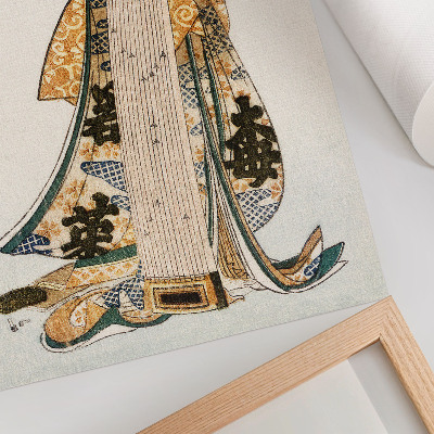 Wandposter Japanischer Hokusai (1760-1849) im Vintage-Ukiyo-e-Stil