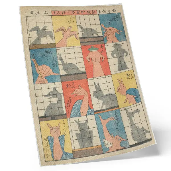 Kunstdruck auf Leinwand Acht Schattengestalten, ein Original aus dem Minneapolis Institute of Art