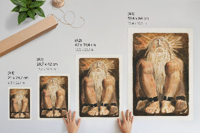 Wandposter Das erste Buch Urizen, Tafel 3 (Bentley 22)