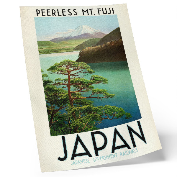 Poster Eine Reise nach Japan in den 1930er Jahren