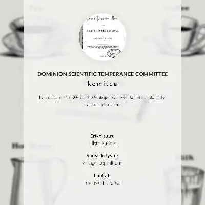 Kunstdruck auf Leinwand Sichere Stimulanzien durch das Dominion Scientific Absorption Committee