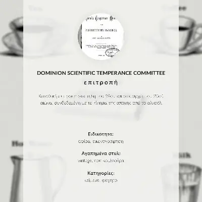 Kunstdruck auf Leinwand Sichere Stimulanzien durch das Dominion Scientific Absorption Committee