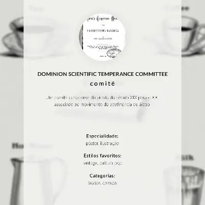 Kunstdruck auf Leinwand Sichere Stimulanzien durch das Dominion Scientific Absorption Committee