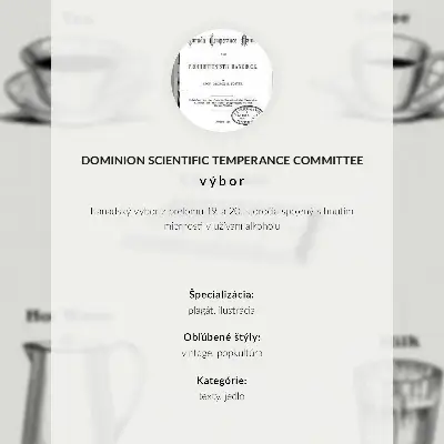 Kunstdruck auf Leinwand Sichere Stimulanzien durch das Dominion Scientific Absorption Committee