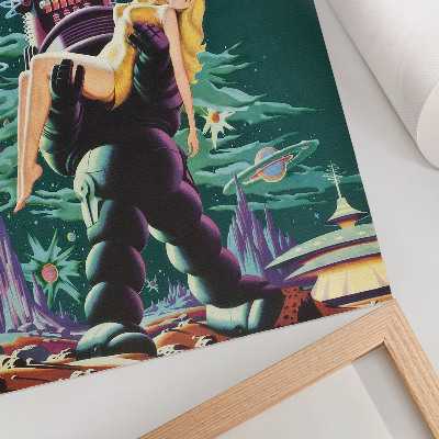 Poster Alarm im Weltraum mit Robby dem Roboter (1956)