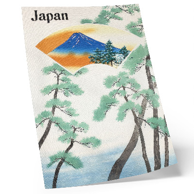 Kunstdruck leinwand Reisen der Japanischen Staatsbahn (1930), historische Illustration