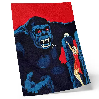 Filmplakat Dänisches Poster für den Film King Kong aus dem Jahr 1933