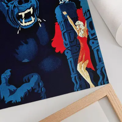 Filmplakat Dänisches Poster für den Film King Kong aus dem Jahr 1933