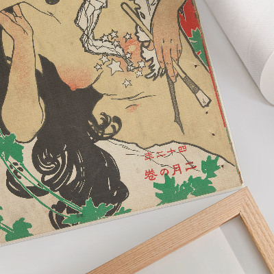 Wandposter Februar 1909 (1909) von Kaburaki Kiyokata