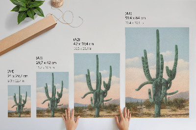 Poster Großer Kaktus (ca. 1928) von einem anonymen Künstler
