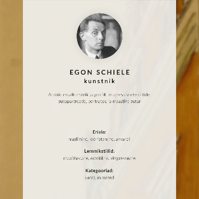 Poster „Egon Schieles Grafik“ (1971) von Egon Schiele – eine feminine Strichzeichnung aus der Sammlung des Metropolitan Museum of Art.