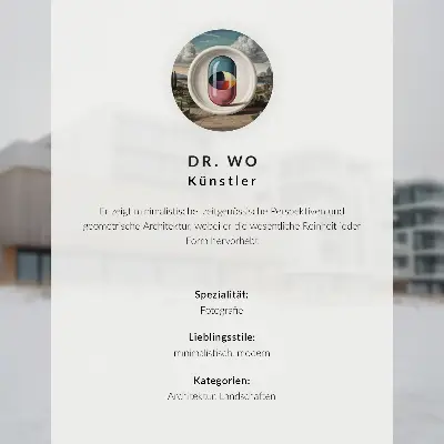 Poster mit einer modernen Brücke über ruhigem Wasser