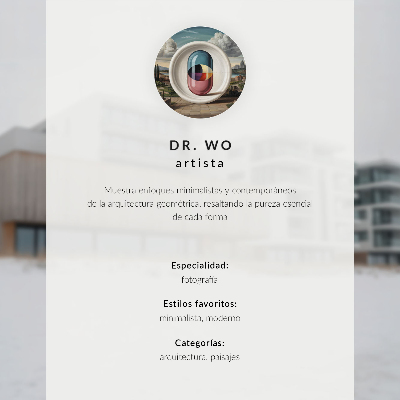 Poster kunstdruck Holzhütte am Wasser, Symmetrie, Minimalismus