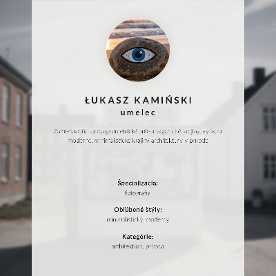 Kunstdruck poster Minimalismus, Frieden, Person, Treppe, Architektur