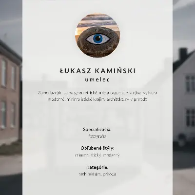 Kunstdruck Poster Minimalismus mit einer Person auf einer Treppe in der Architektur