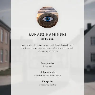 Kunstdruck Poster Minimalismus mit einer Person auf einer Treppe in der Architektur