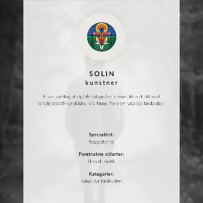 Poster Kunstdruck Elche am Morgen vor nebliger Waldkulisse