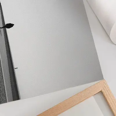 Poster minimalistische Silhouette mit starken Schatten für moderne Räume