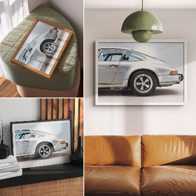 Poster kunstdruck Klassischer Sportwagen, eleganter Stil, schick
