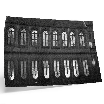 Poster Symmetrie, Spiegelung, architektonische Eleganz, Harmonie