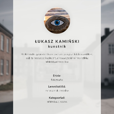 Poster Eine Brücke über ein ruhiges Meer bei Sonnenuntergang