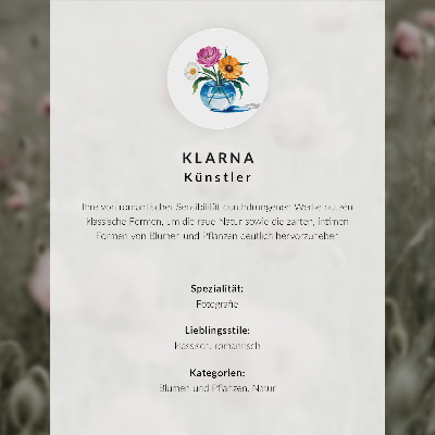 Poster Moderne Komposition aus rosa Dahlie und grünen Blättern