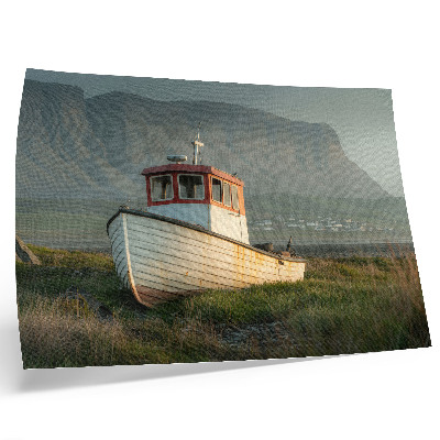 Kunstdruck poster Łódź Bergpanorama Klima Nostalgie