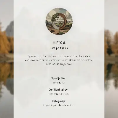 Kunstdruck Poster mit Motiv Holzhütte in einer Heidelandschaft am ruhigen Wasser