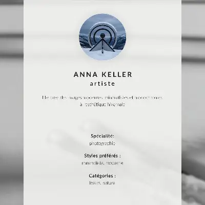 Poster mit Ozeanwellen und Surfer in minimalistischem Design für mehr Ruhe