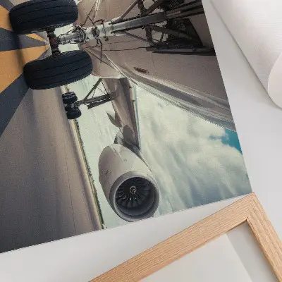Kunstdruck Poster von Sky Dynamics für das Flugzeugfahrwerk