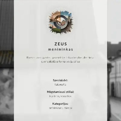 Kunstdruck Poster mit prachtvoller Architektur und klassischen Marmorsäulen
